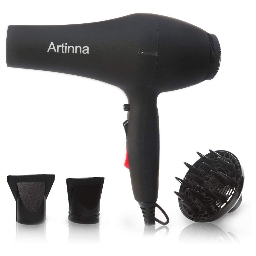 A632 Artinna Hair Dryer 2100W Lightweight Hairdryer With Diffuser