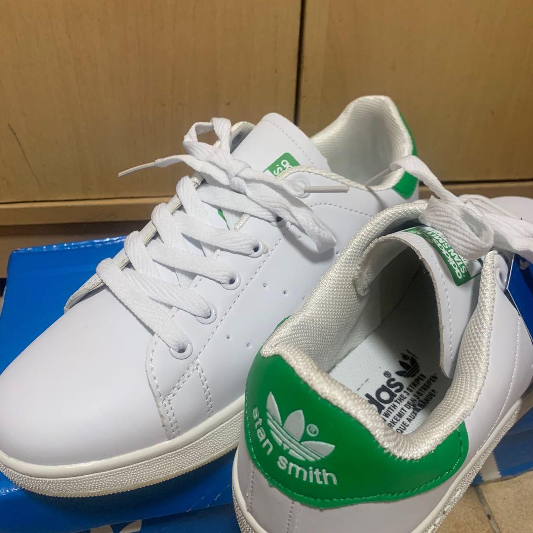 ADIDAS STAN SMITH SIZE 39 GREEN, Women's Fashion, Shoes, Sneakers on  Carousell