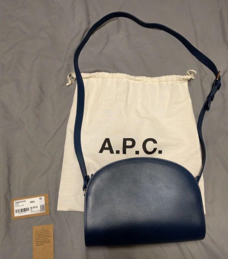 A.P.C. One Of A.p.c.'s Most Emblematic Styles, The Demi Lune Shoulder Bag  Is So-Called Thanks To Its Semi-Circular Design And Moon Resemblance -  ShopStyle