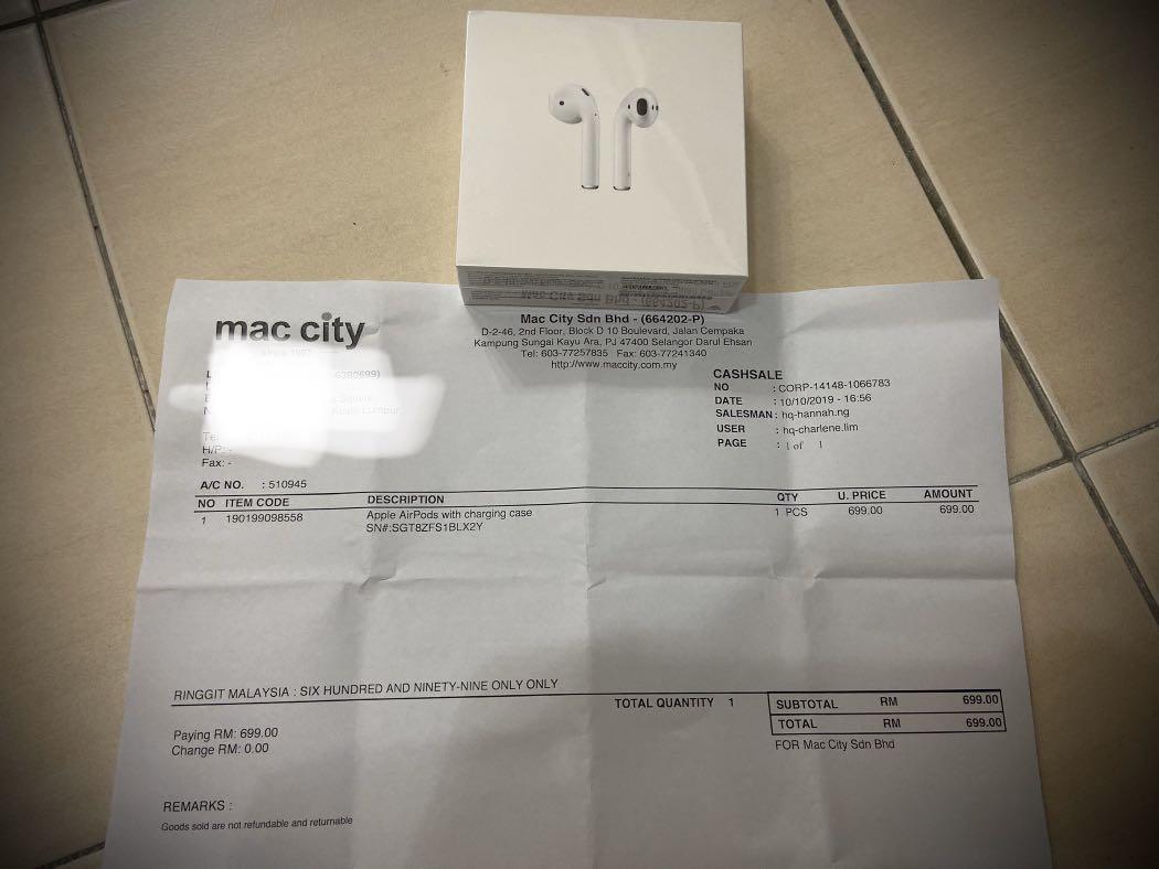 Apple Airpod 100 Original Mobile Phones Tablets Mobile Tablet Accessories Mobile Accessories On Carousell