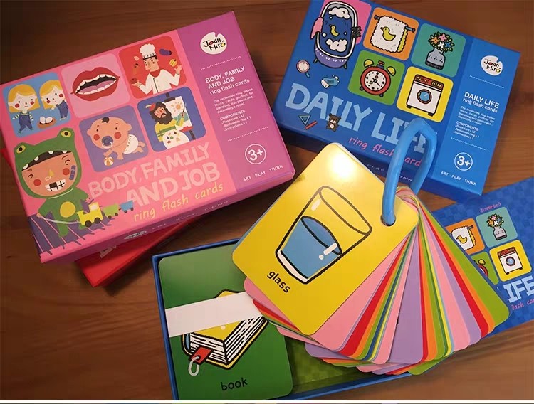 Baby flash cards, Toys & Games, Board Games & Cards on Carousell