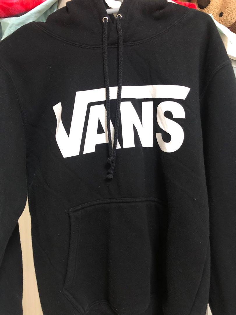 black vans hoodie