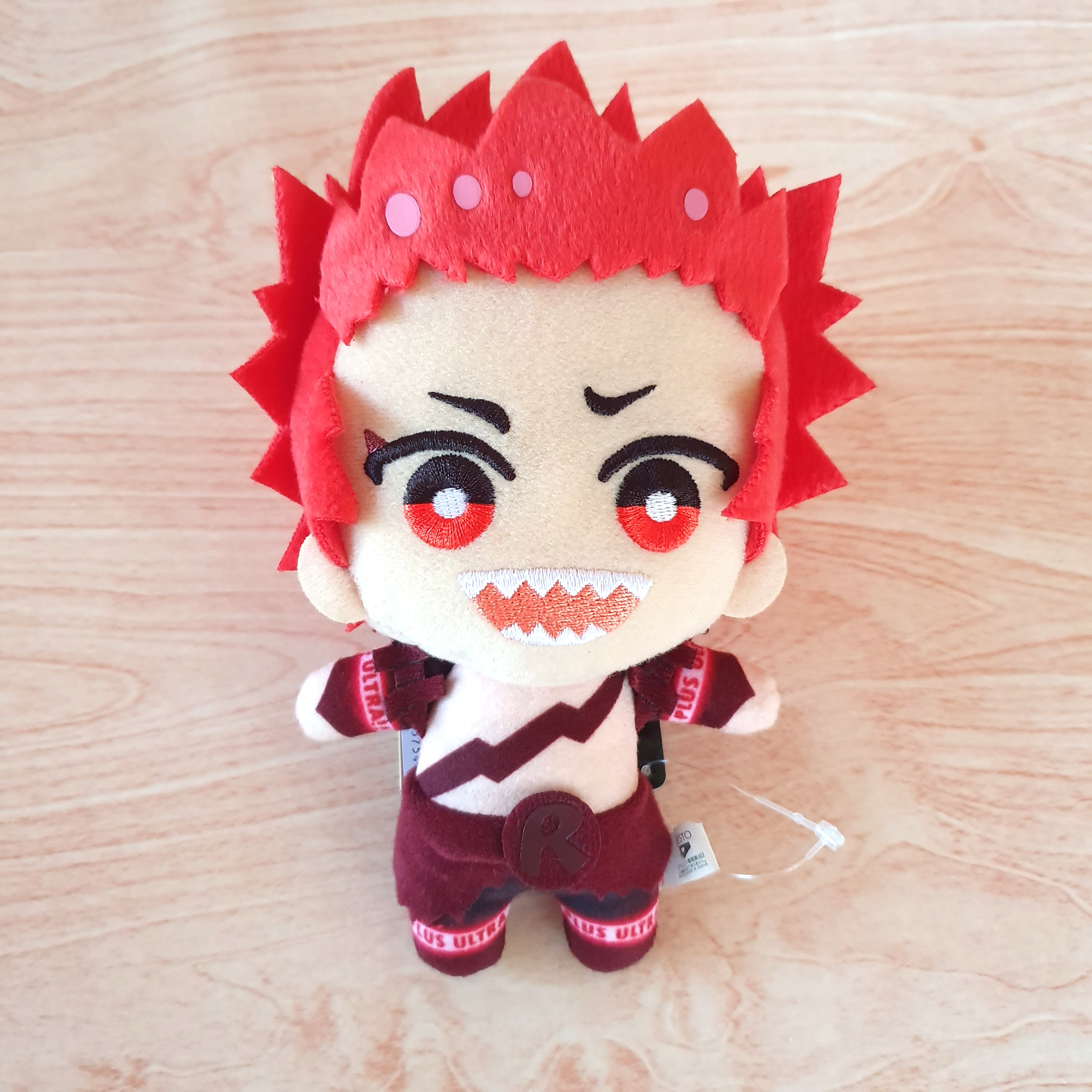 Kirishima Eijirou Plush 2024 esp32learning