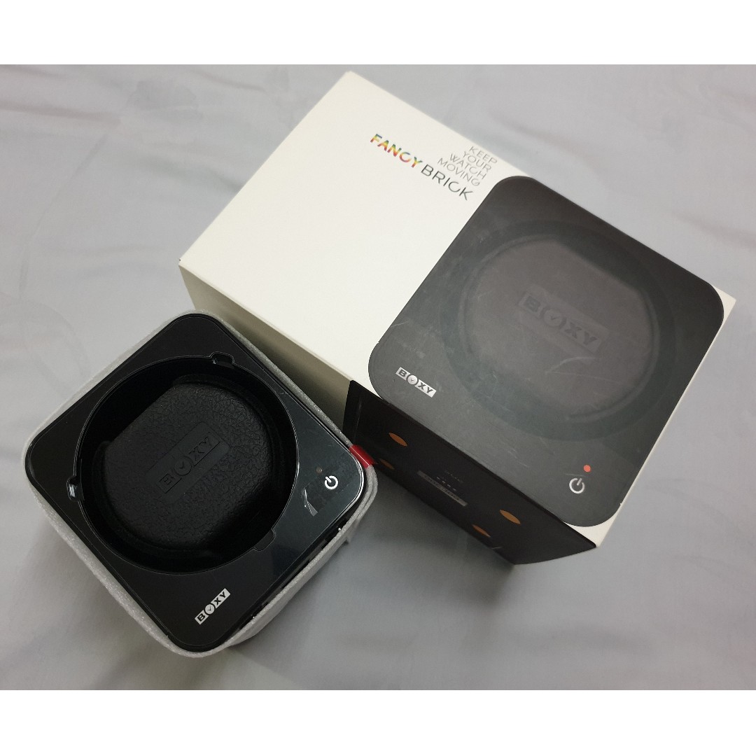 Boxy Watch Winder, Luxury, Watches on Carousell