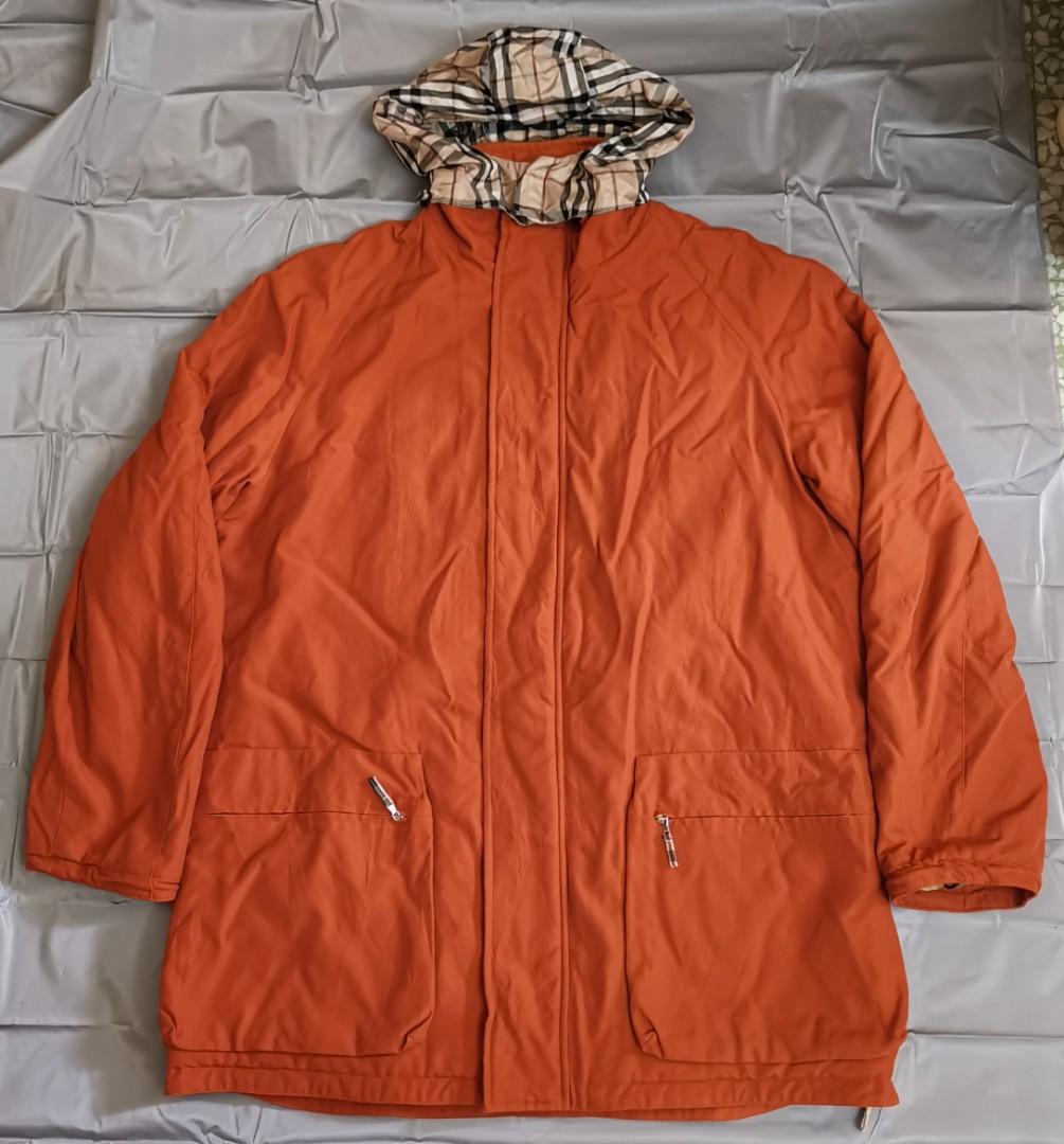 BURBERRY LONDON MADE IN USA WINTER JACKET WITH HOOD, Men's Fashion, Coats,  Jackets and Outerwear on Carousell