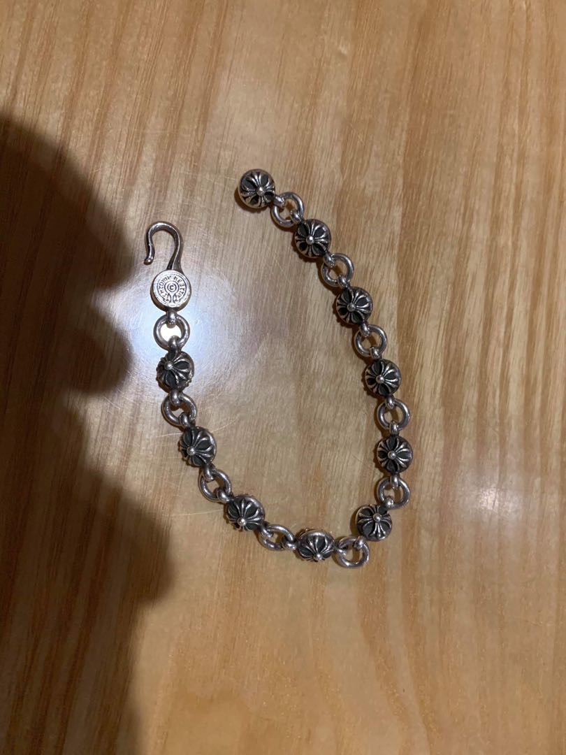 Chrome hearts cross ball bracelet sale