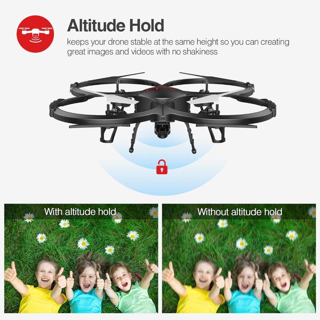 Dbpower discovery wifi fpv camera drone top