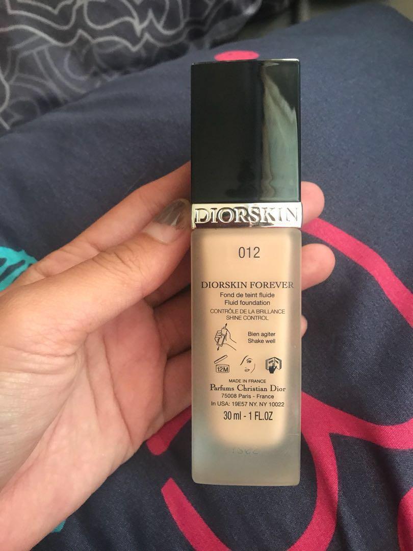 Dior forever 2025 foundation 012