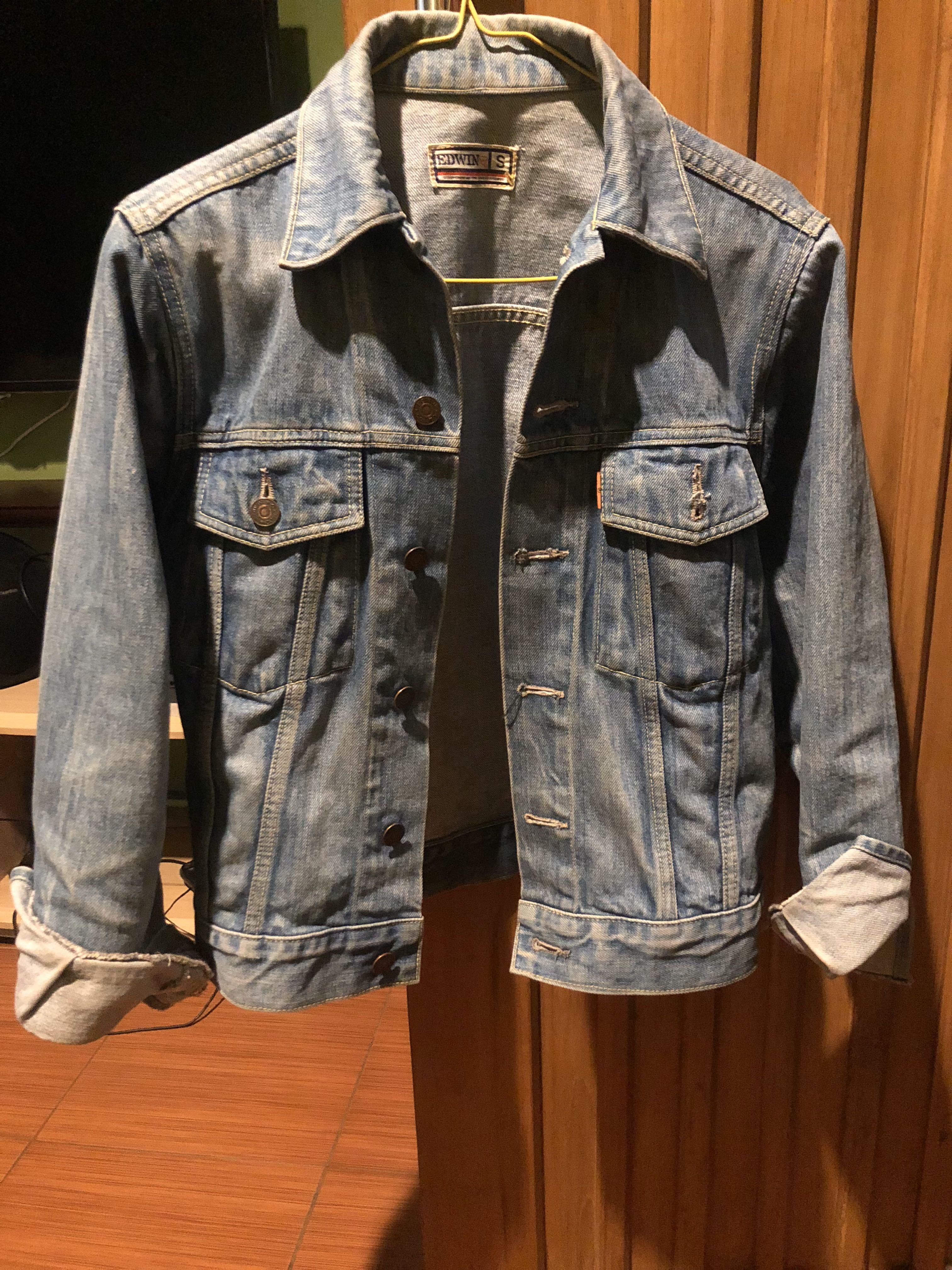 Jaket shop jeans edwin