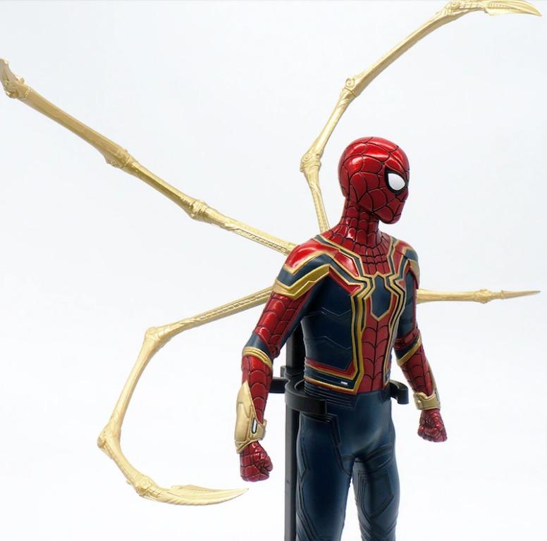 Empire Toys Iron Spider Man 1 6 Scale Marvel Avengers Crazy Toys 29CM PVC Action Figure Collection Model Toy Hobbies Toys Collectibles Memorabilia Fan Merchandise on Carousell