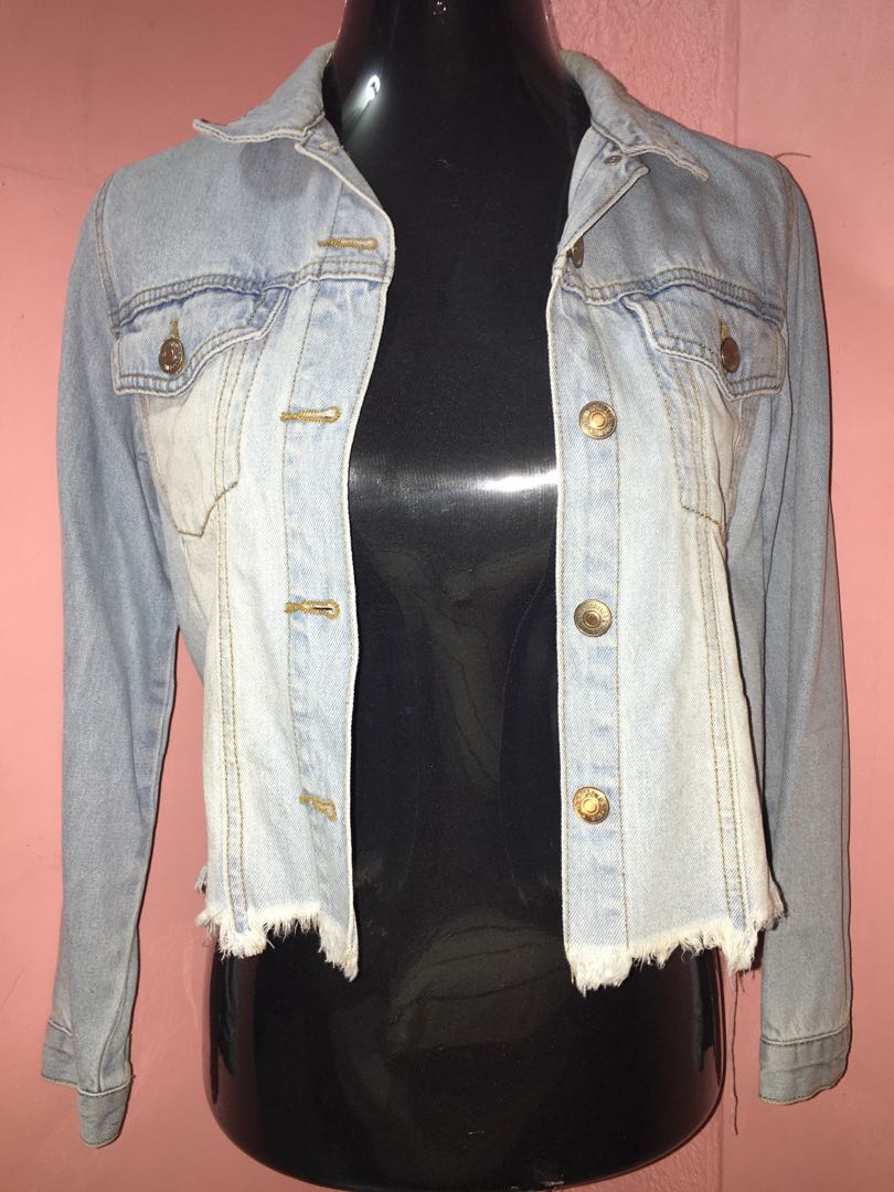 cheap girls denim jacket