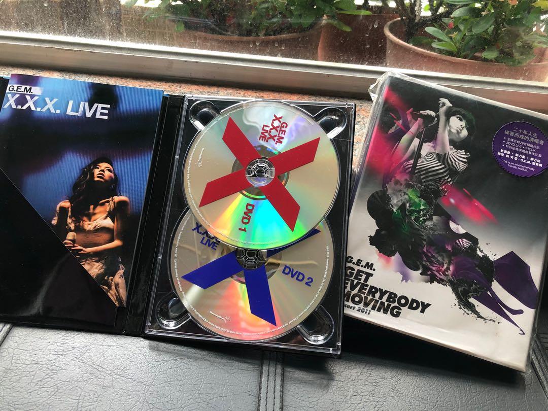 絕版 GEM 經典演唱會DVD , 興趣及遊戲, 音樂、樂器 & 配件, 音樂與媒體 - CD 及 DVD - Carousell