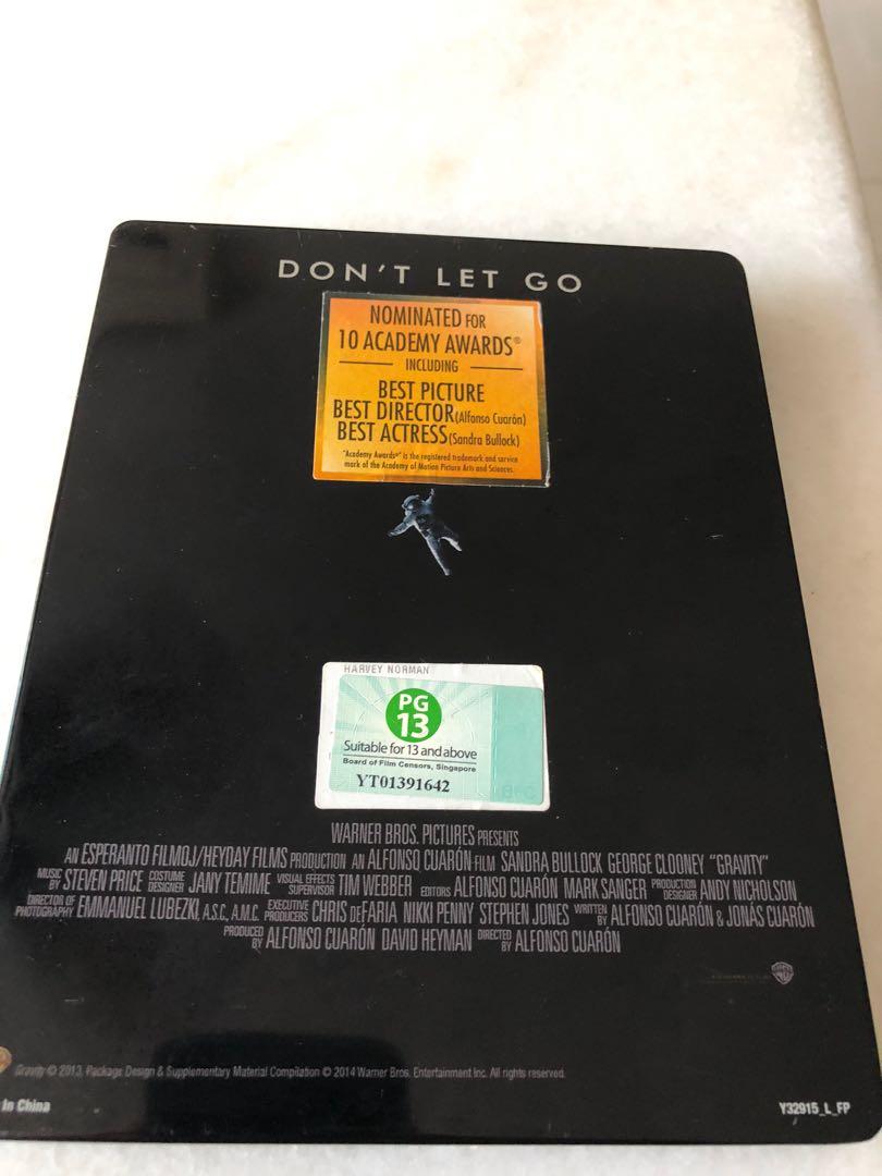 Gravity 3d Blu Ray Music Media Cds Dvds Other Media On