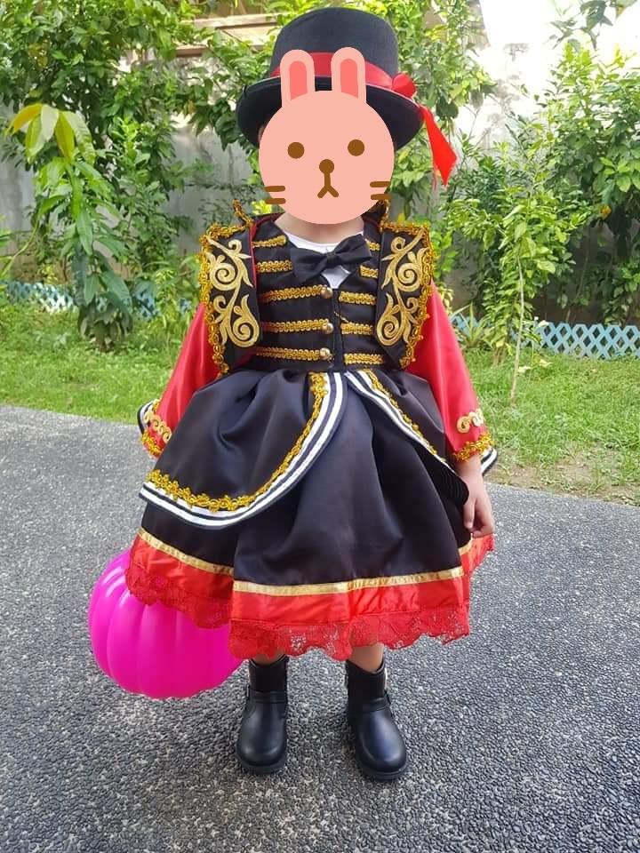 Greatest Showman Ringmaster Costume By La Splendida Babies Kids Girls Apparel 1 To 3 Years On Carousell
