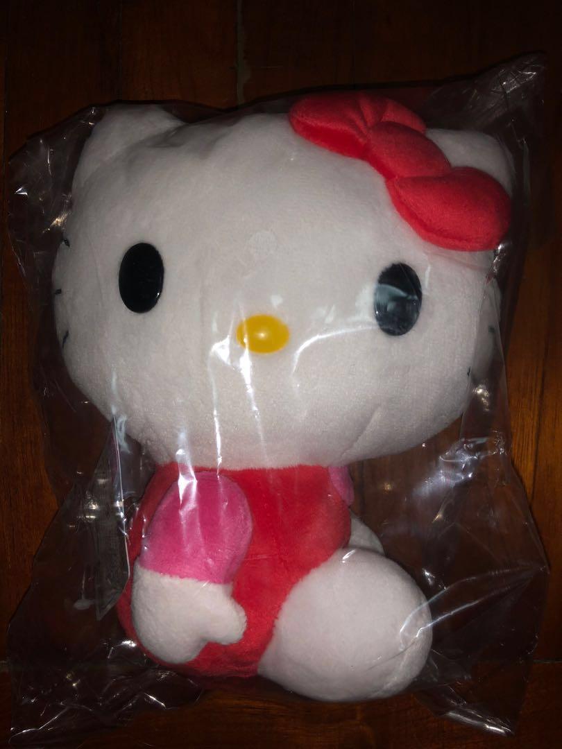Hello kitty （分類：絨毛玩具）位於 Hong Kong。 由 raisin_bun 提交（商品編號 259108201，圖片 3）。簡介： 購自日本，日本製，100%real, Sanrio , 從來未拆過包裝袋，20 cm 高。