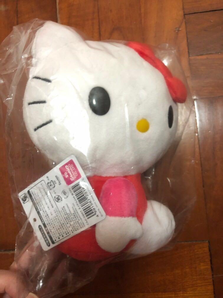 Hello kitty （分類：絨毛玩具）位於 Hong Kong。 由 raisin_bun 提交（商品編號 259108201，圖片 4）。簡介： 購自日本，日本製，100%real, Sanrio , 從來未拆過包裝袋，20 cm 高。