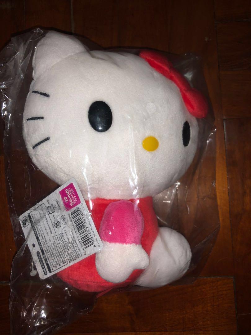 Hello kitty （分類：絨毛玩具）位於 Hong Kong。 由 raisin_bun 提交（商品編號 259108201，圖片 2）。簡介： 購自日本，日本製，100%real, Sanrio , 從來未拆過包裝袋，20 cm 高。