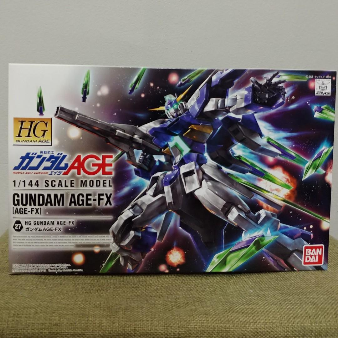 Hg 1 144 Gundam Age Fx Toys Games Bricks Figurines On Carousell