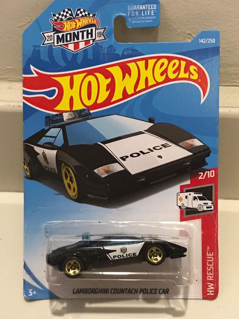 hot wheels lamborghini police