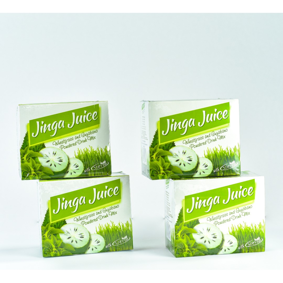 Jinga Juice Guyabano Drink Mix 4 Boxes Food Drinks Beverages On Carousell