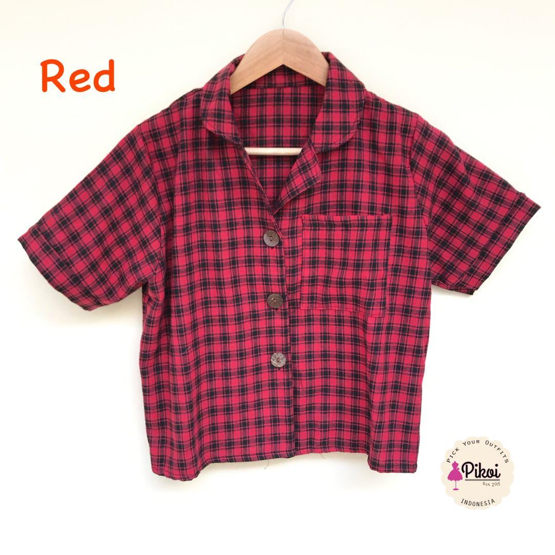Jual Diorder Kakak Tren Pria Korea Kemeja Kotak Kotak Lengan Pendek Musim Panas Baru Kemeja Tipis Tampan Kasual Liar Di Lapak Mynew Store 40 Bukalapak