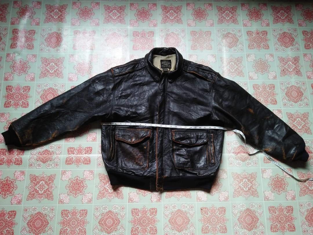Leather Jacket Avirex type A 2 US dreams girl Men s Fashion