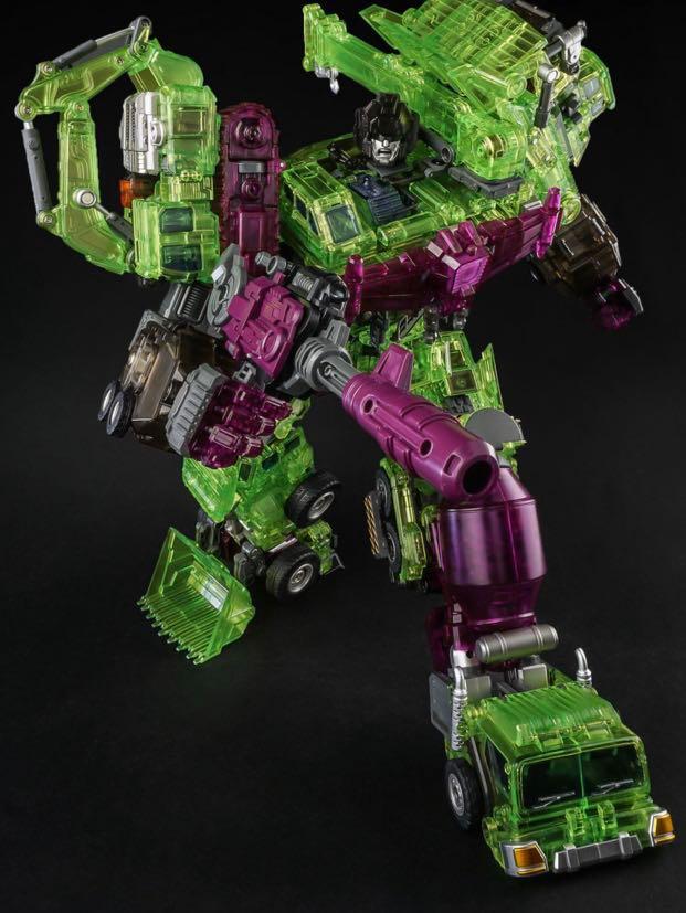 Generation Toy GT 1 GS Gravity Builder Green Shadow set