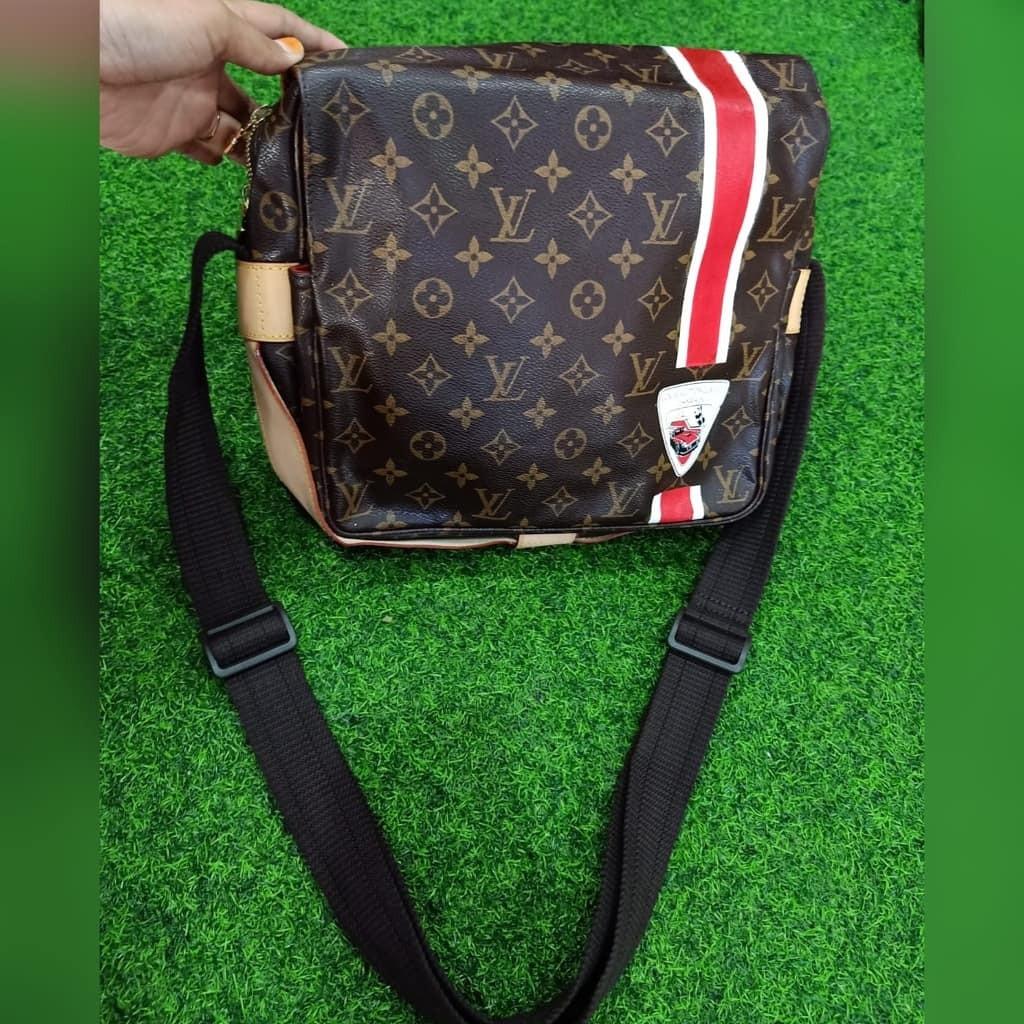 Louis Vuitton Brown China Run Monogram Canvas Naviglio QJB0BFVO0B000