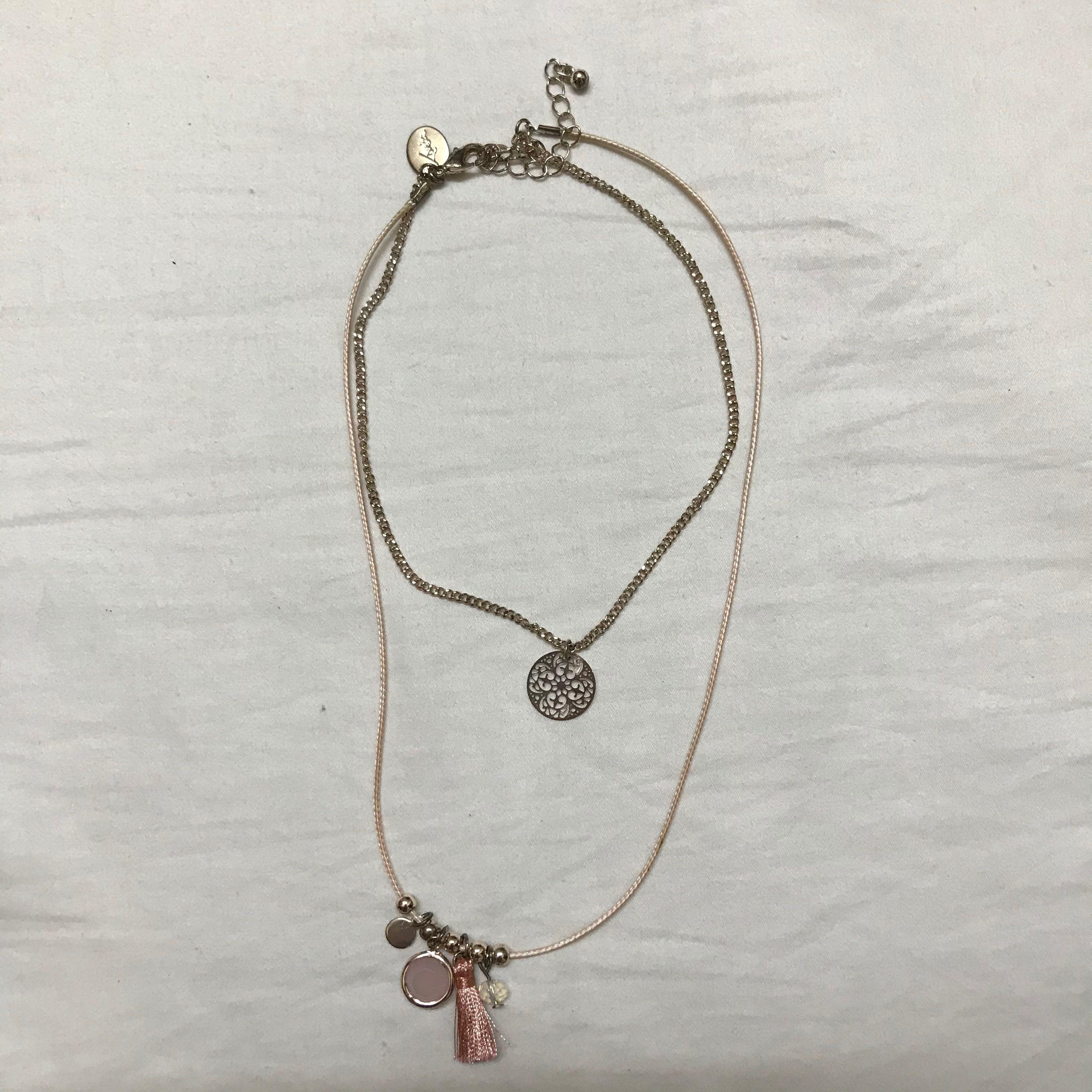 Lovisa double tiered necklace, Women's Fashion, Jewelry & Organisers, Necklaces on Carousell