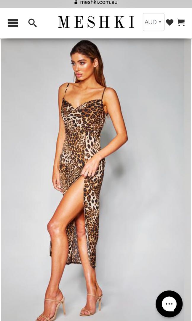 Meshki leopard dress