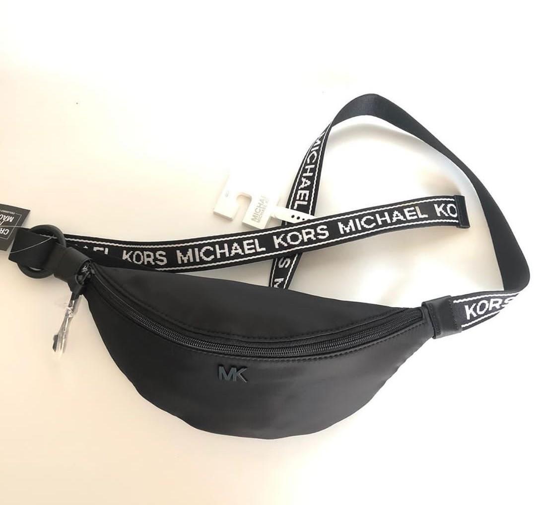 Michael Kors Belt Bag Nylon Black, Fesyen Pria, Tas & Dompet , Lainnya di  Carousell