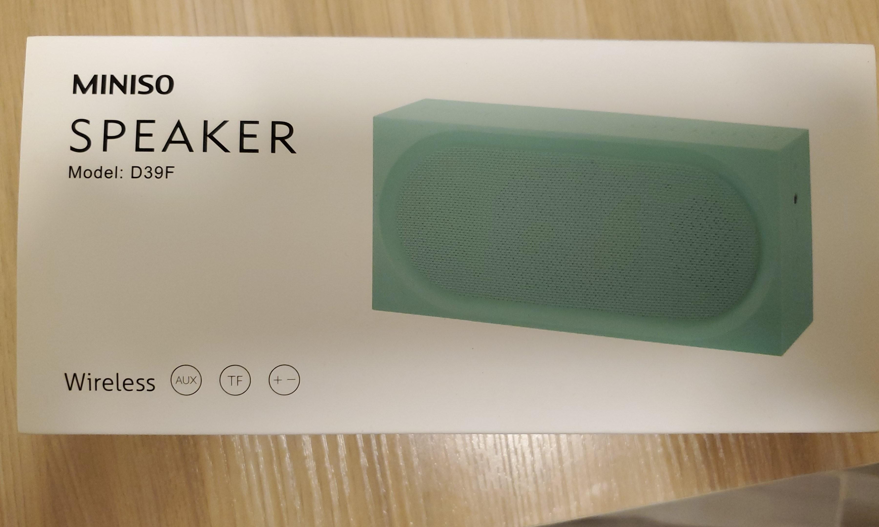 Miniso speaker sale d39f