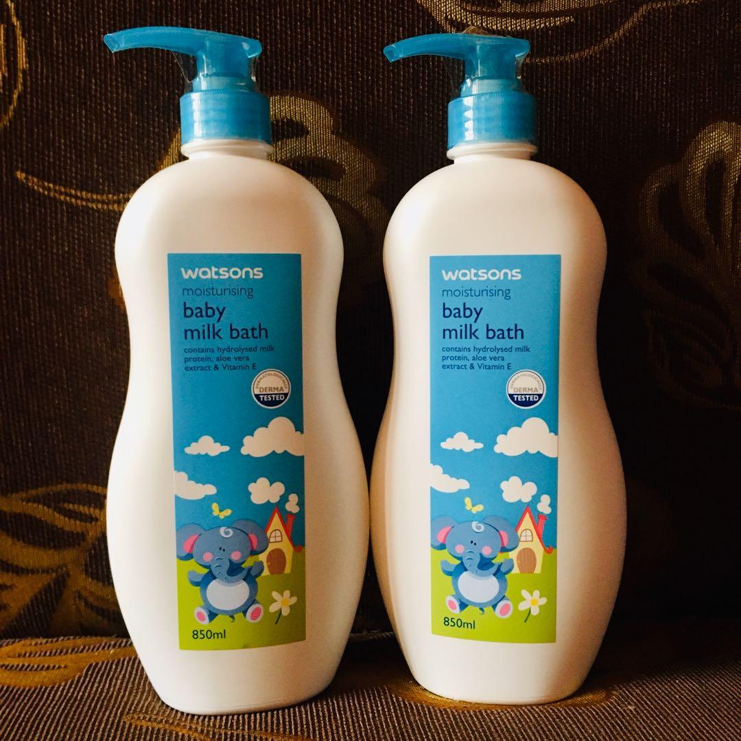 watsons baby milk bath