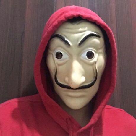 Money Heist La Casa De Papel Halloween Mask Suit Costume Toys Games Toys On Carousell