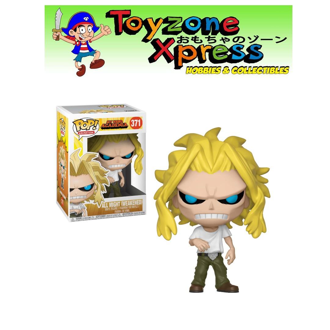 My Hero Academia All Might Weakened Pop Vinyl Figure 371 Toys Games Toys On Carousell