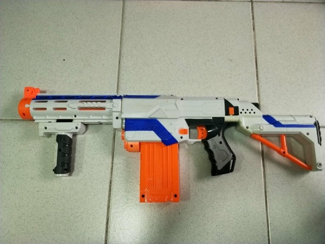 Nerf elite Retaliator, Hobbies & Toys, Toys & Games on Carousell