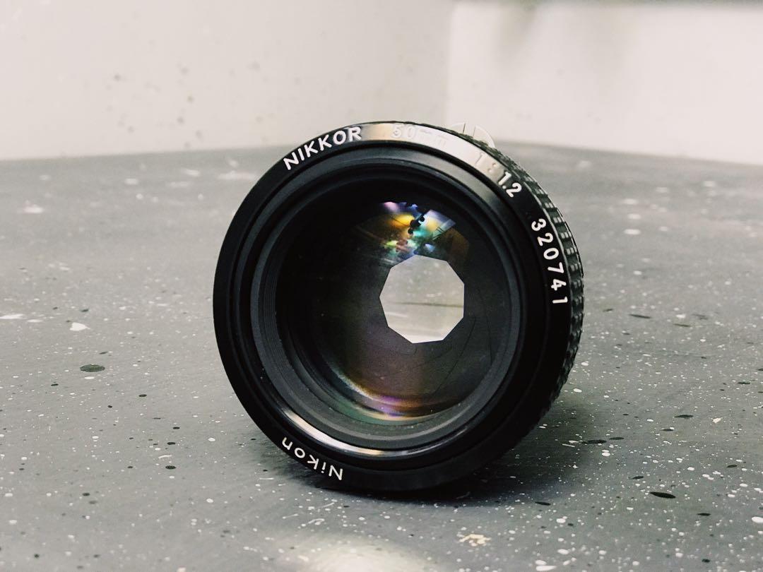 Nikon Nikkor 50mm F1.2 AIS鏡頭(1.2), 攝影器材, 鏡頭及裝備- Carousell