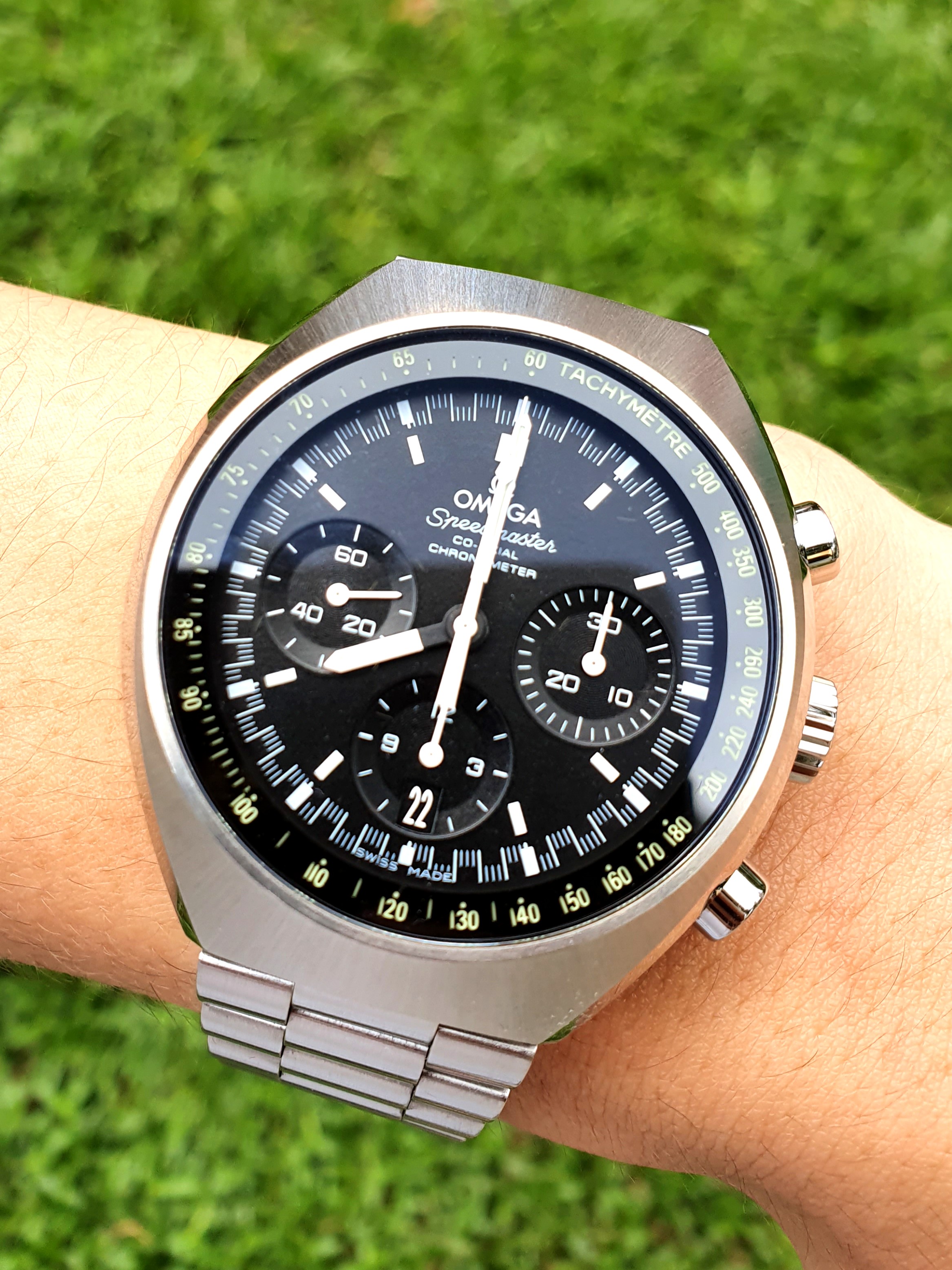 SOLD } Omega Speedmaster Mark ii, Luxury, Watches on Carousell