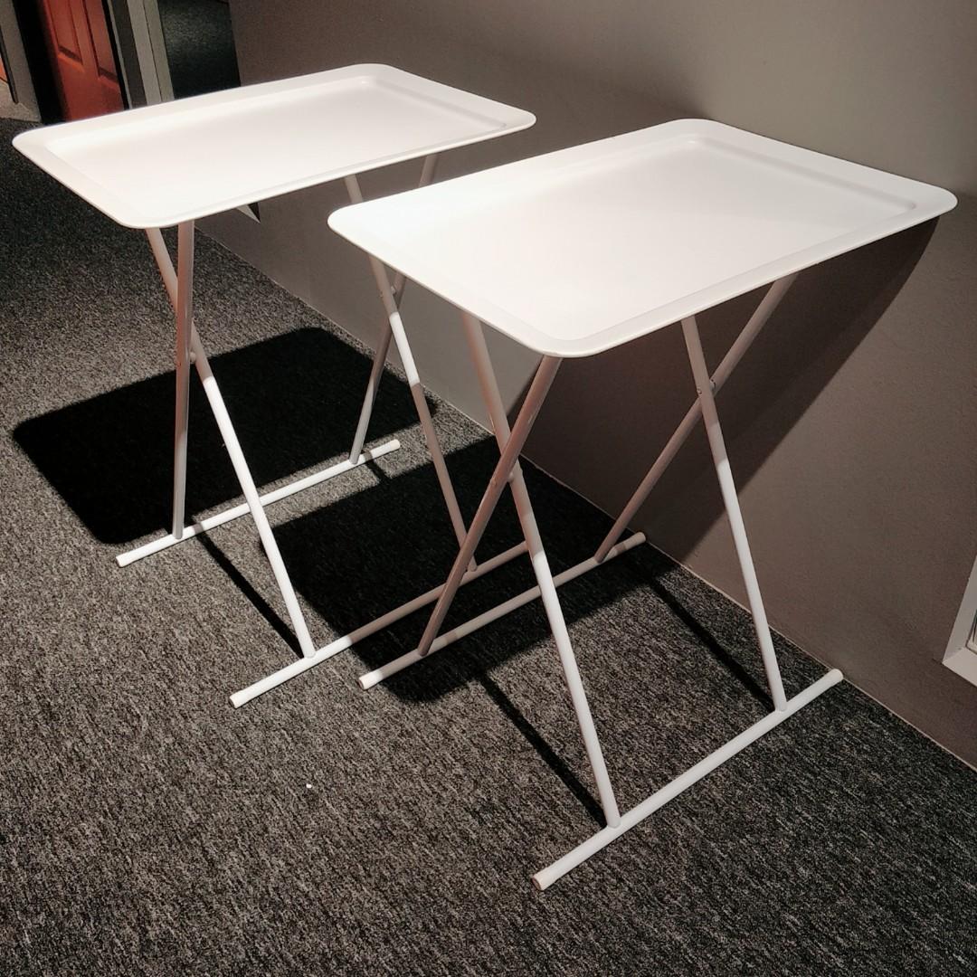 Portable Foldable Tray Tables Furniture Tables Chairs On Carousell