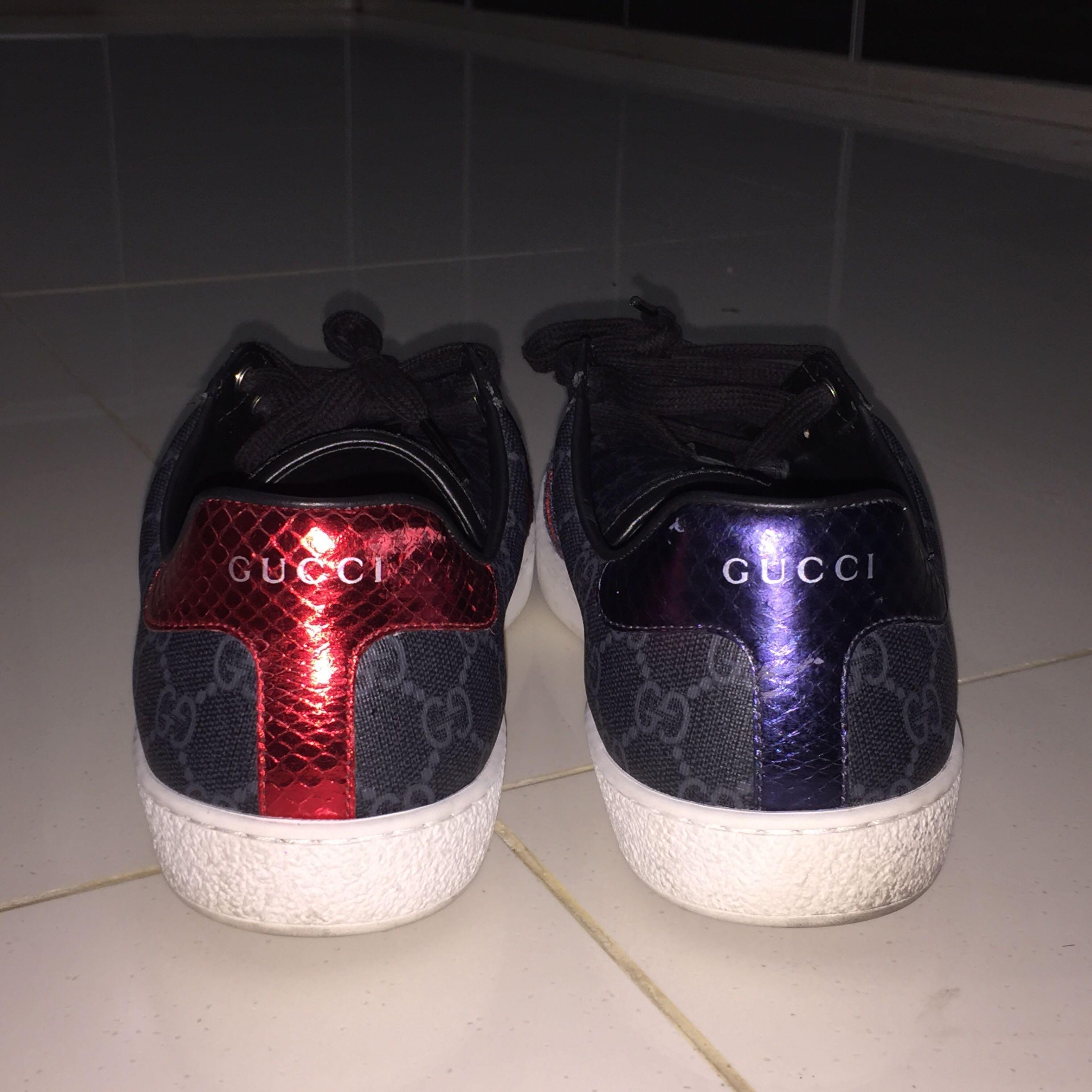 gucci men's gg supreme sneakers