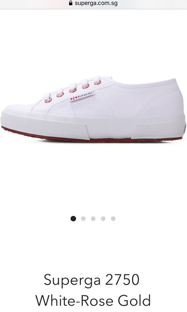 superga shoes rose gold