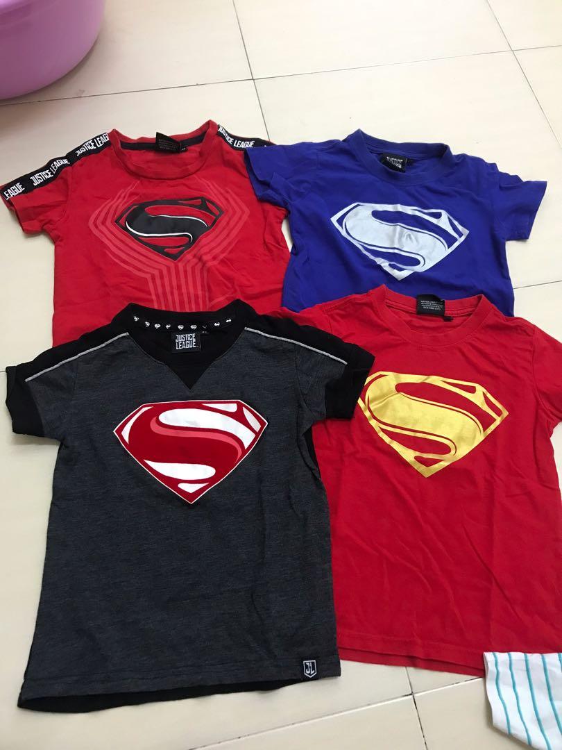 Superman t shirt 2 year old outlet