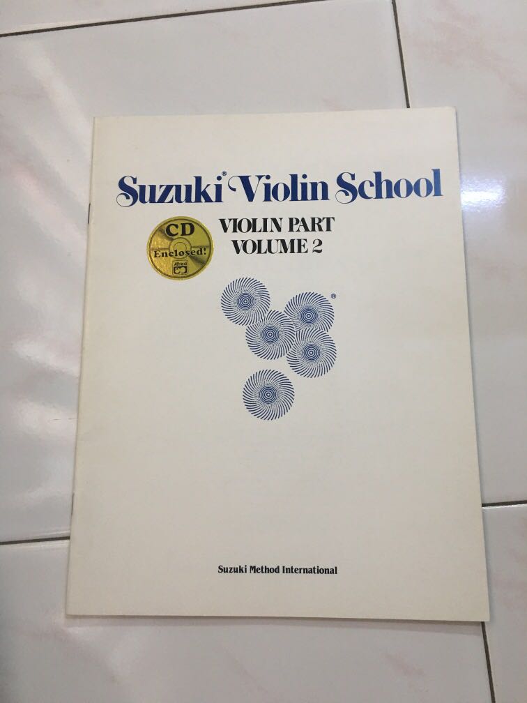Suzuki Violin School Violin Part Volume 2, Hobbies & Toys, Books ...