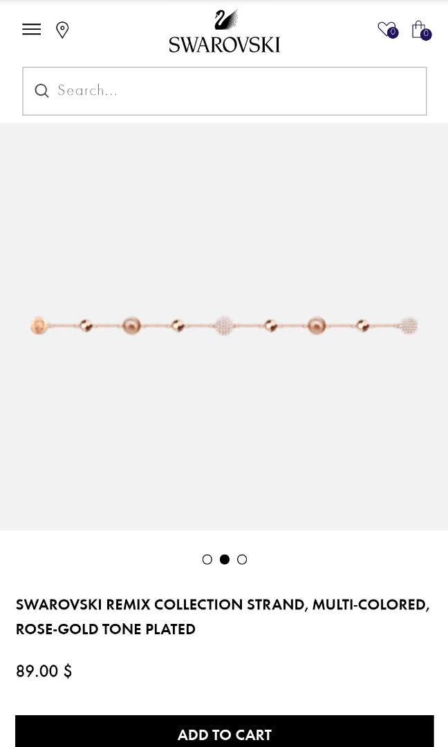 Swarovski remix charm bracelet top