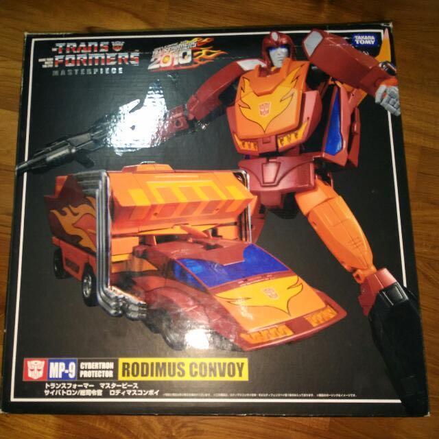 Takaratomy Transformers Masterpiece Mp 9 Rodimus Convoy Aka Rodimus Prime With Coin Hobbies Toys Toys Games On Carousell
