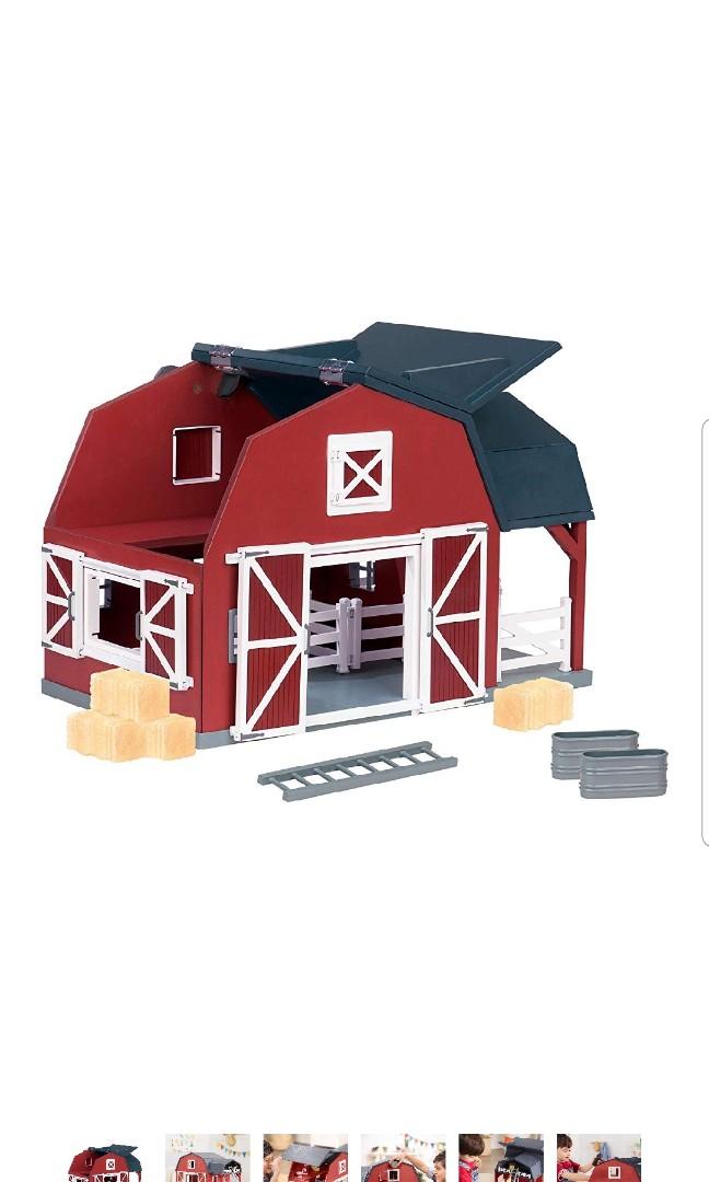 wooden barn toy