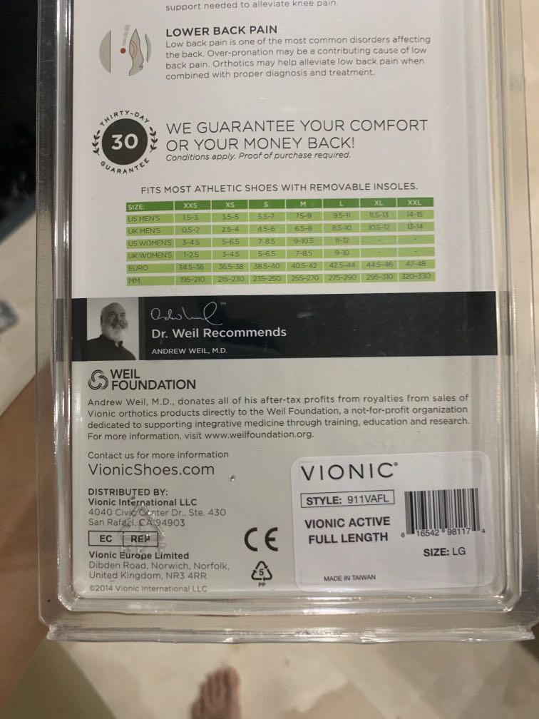 Vionic europe limited top