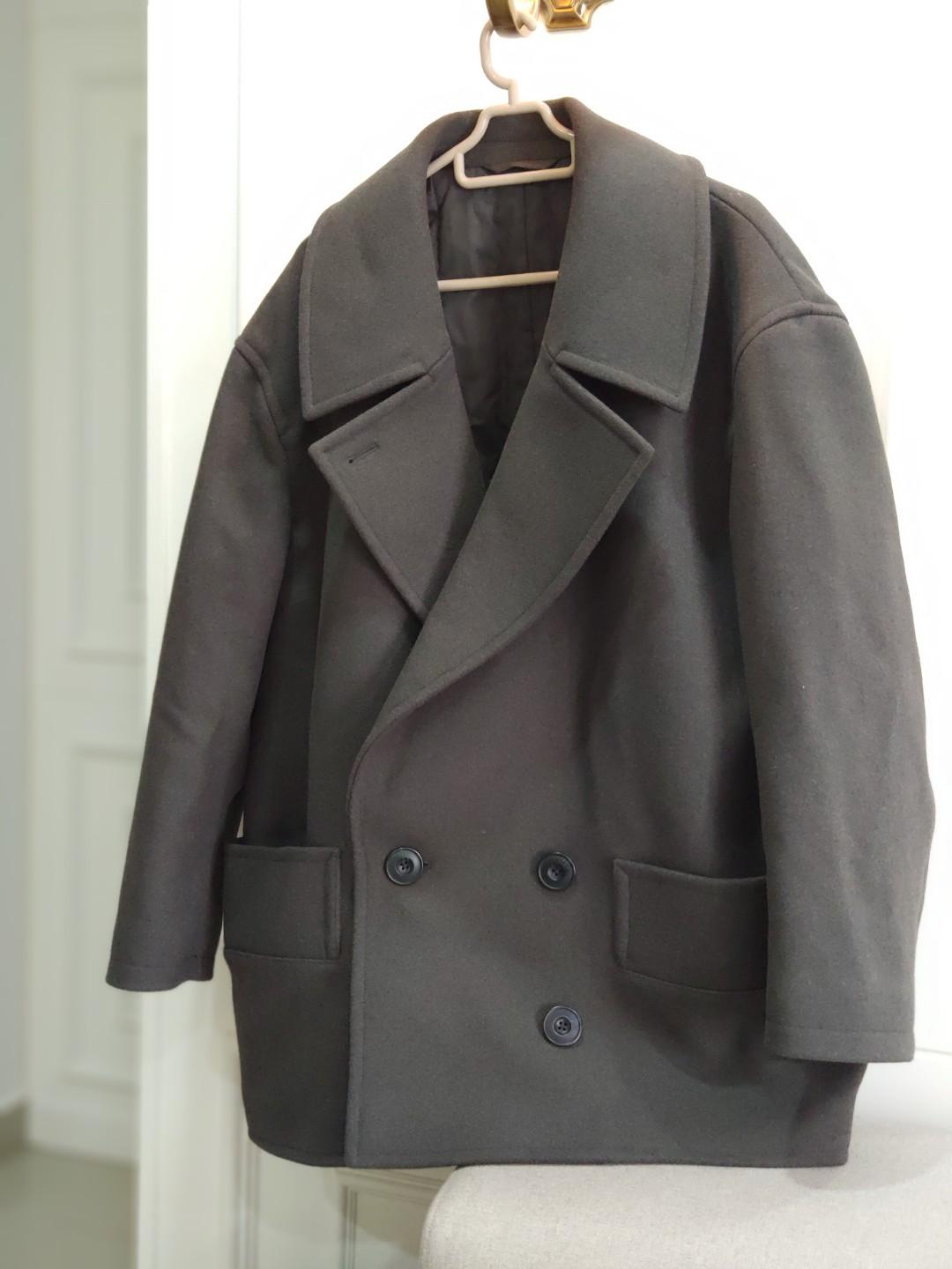 Uniqlo peacoat women's Clearance