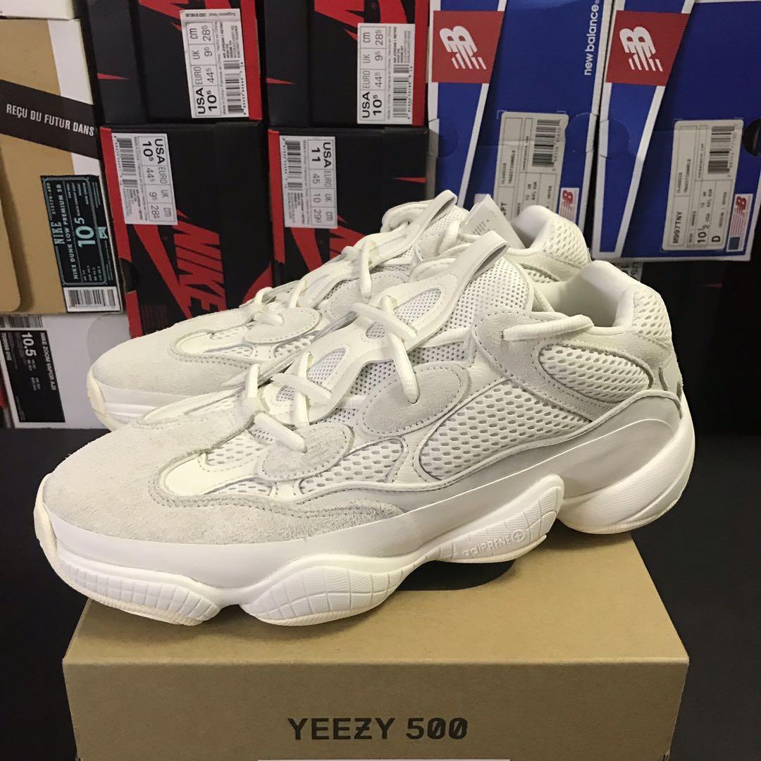 Yeezy 500 bone white size 11 2025