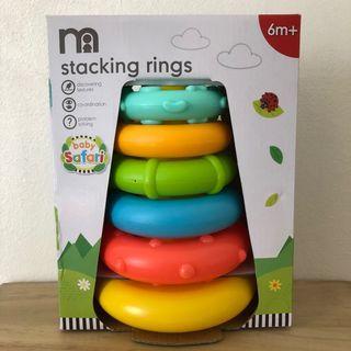 Free Postage! Mothercare Stacking Rings